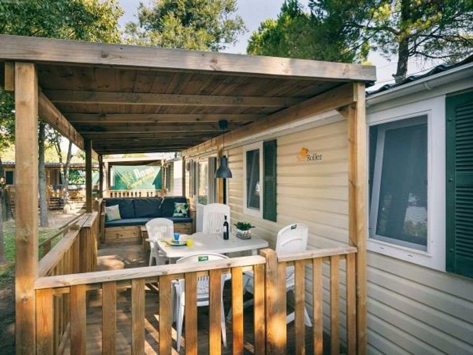Bi-Village - Mobil home - Mobilhome 6 personnes - Mobil-home | Comfort XL | 2 Ch. | 4/6 Pers. | Terrasse Lounge | Clim.