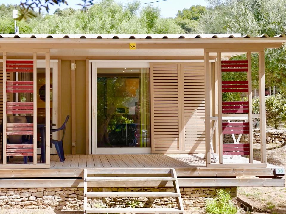 Cavallo Morto - Châlet - Chalet 4 personnes - Chalet bois 2 chambres Climatisé