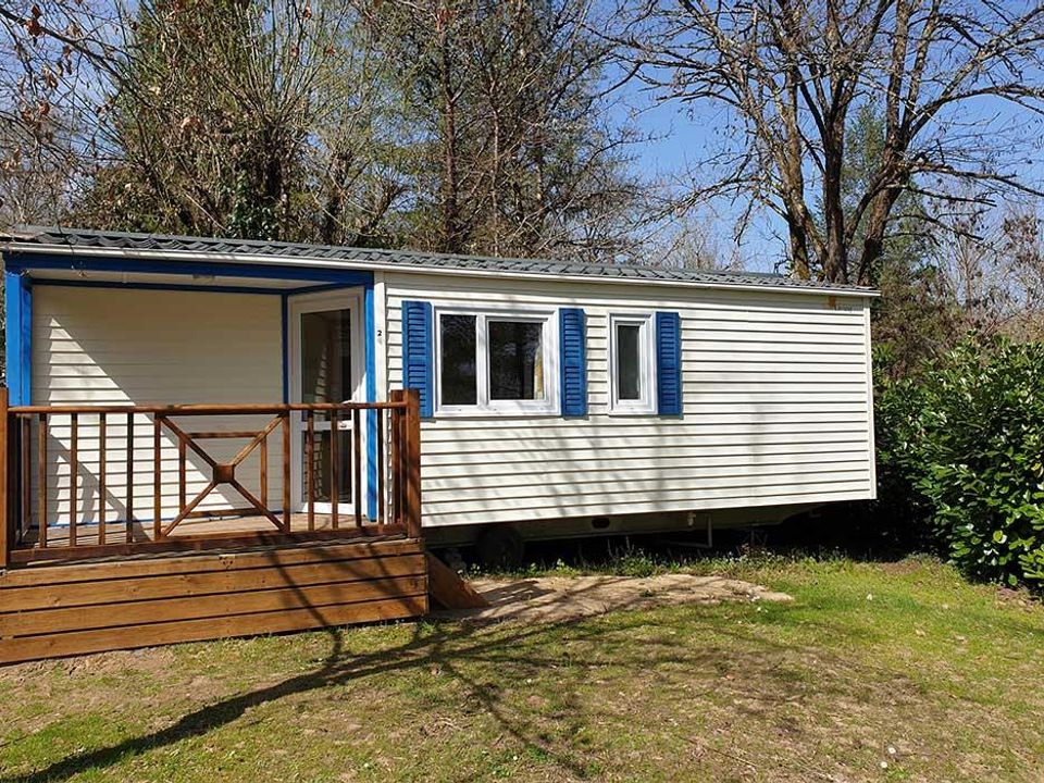 Les Pialades - Mobil home - Mobilhome 5 personnes - Mobil-home 5 - 26m² avec terrasse semi couverte / 2 chambres