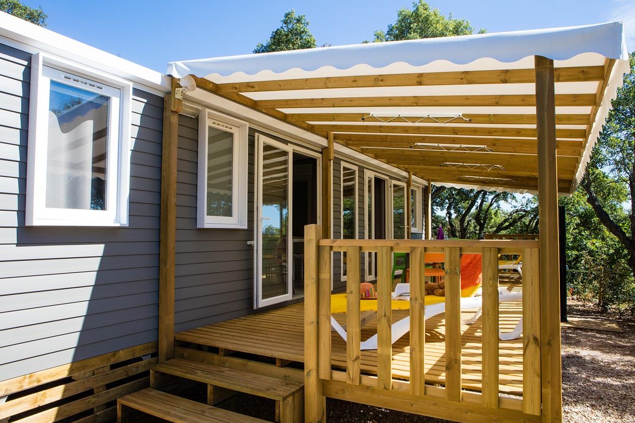 Domaine de la Bergerie - Mobil home - Privilège B - 3 chambres - 6 personnes