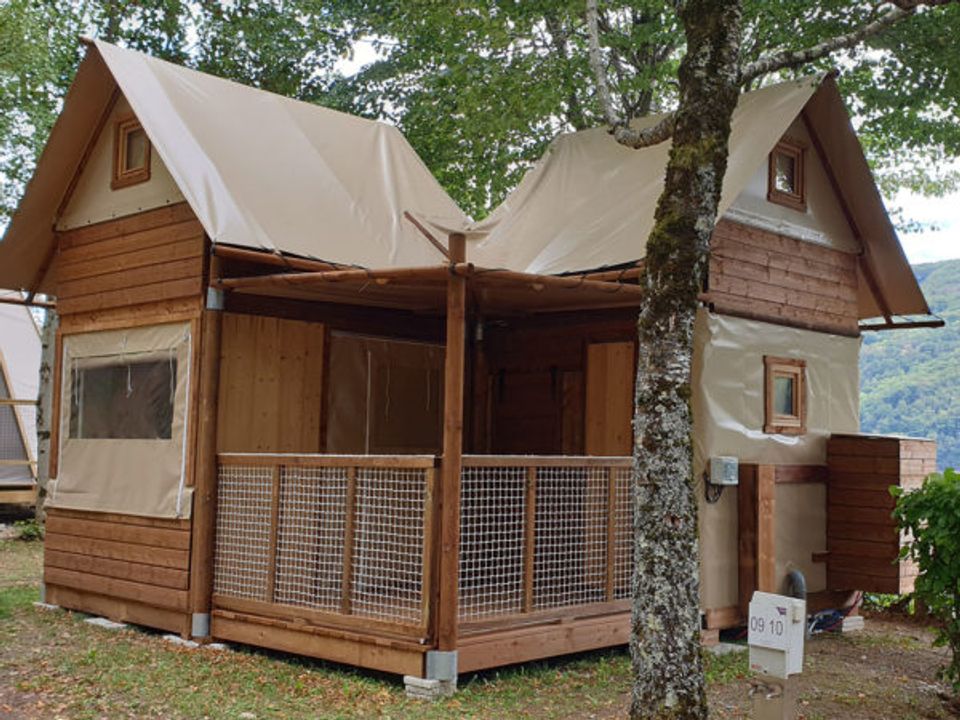 La Source - Lodge - Lodge 4 personnes - LODGE CONFORT AVENTURE 2ch 4/5pers - 25m2