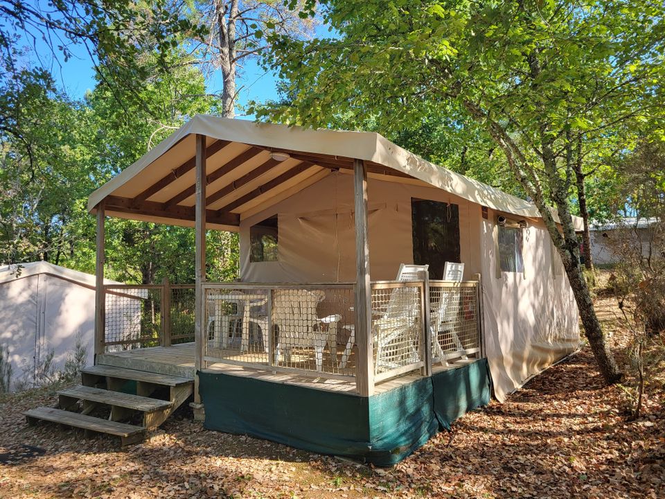 des Bastides - Tente meublée - Tente 5 personnes - Tente Sahari