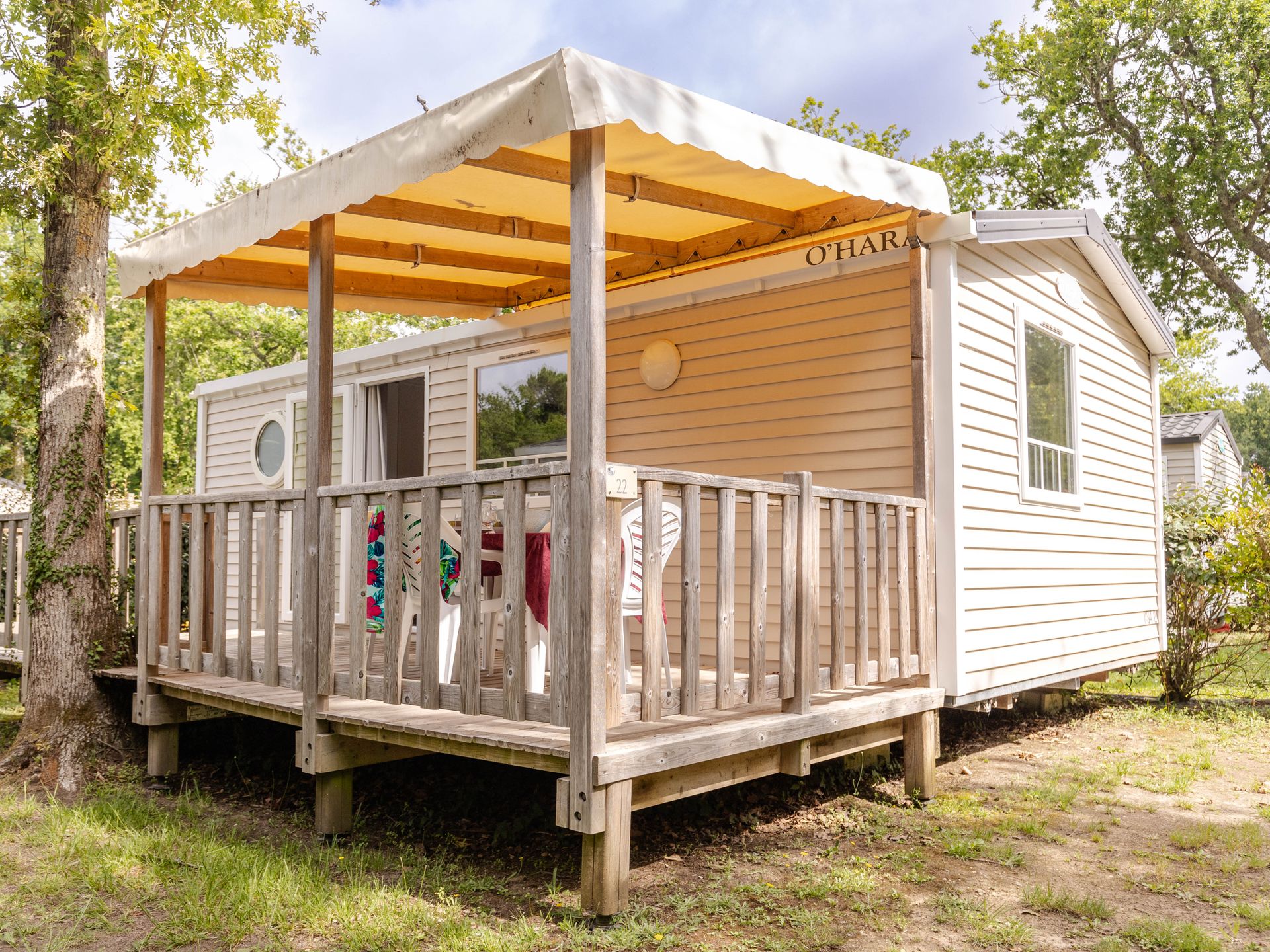 Les Chèvrefeuilles - Mobil home - Ketch 2 chambres - TV