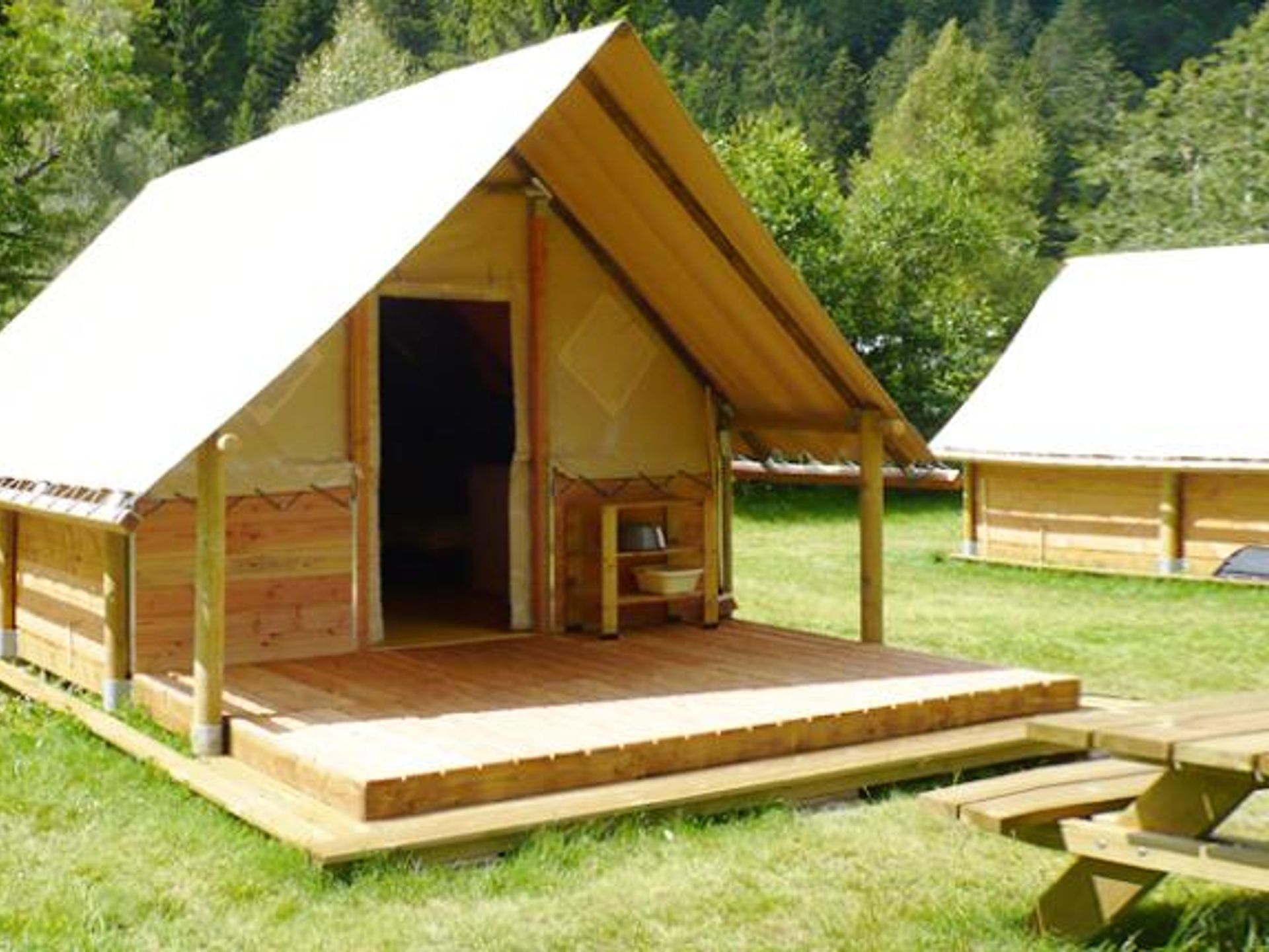 les Foulons - Tente meublée - CANADIENNE sans sanitaires