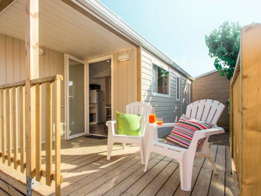 Le Lagon - Mobil home - Mobilhome 8 personnes - Evolution 4 Pièces 6/8 Personnes Climatisé + TV