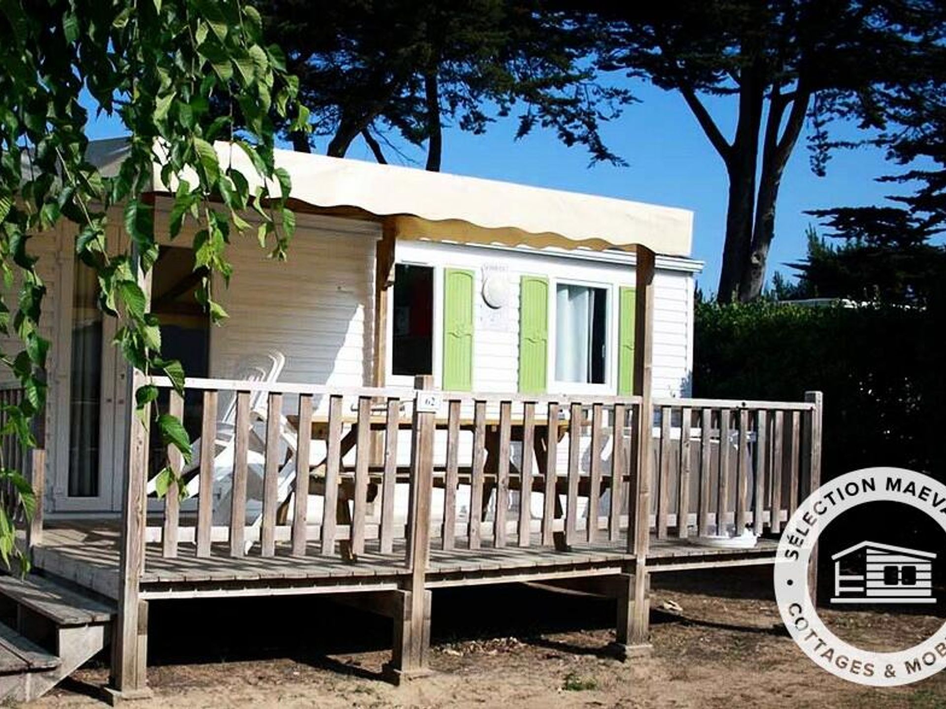 Antioche - Mobil home - Confort 4 Pièces 8 Personnes + TV