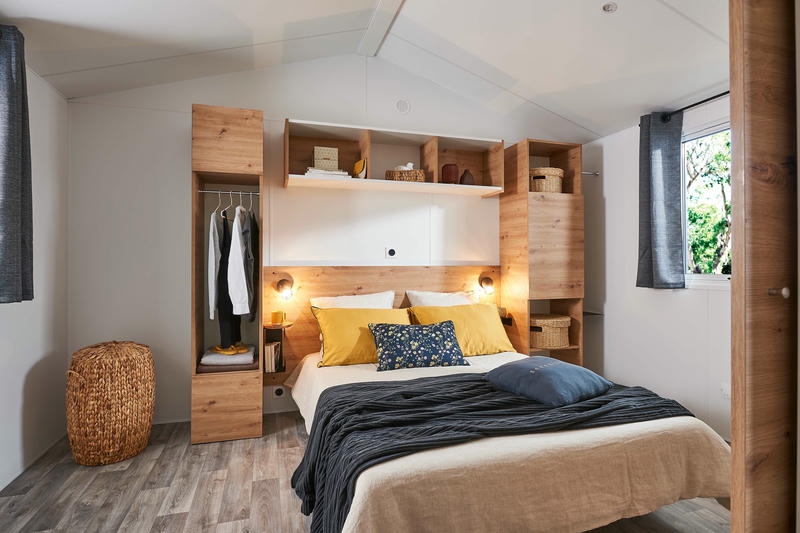 Camping Club Les Brunelles - MS Vacances - Mobil home - 4p - Cottage Access' PMR CONFORT climatisé