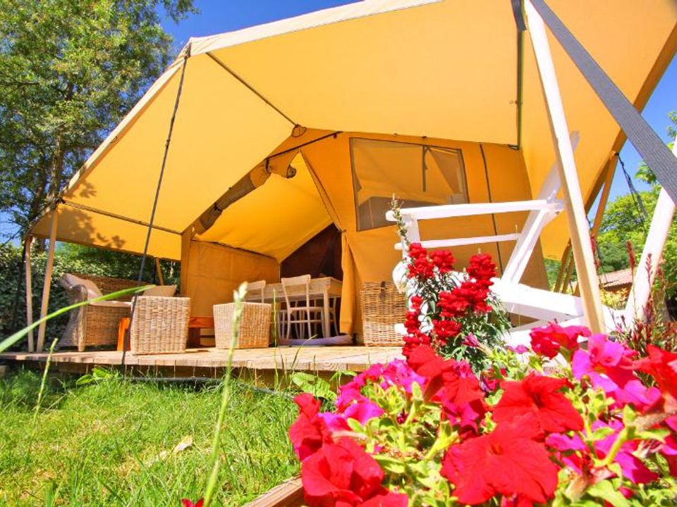 Le Moulin de Sainte Anne - Bungalow - Bungalow toilé 4 personnes - COTTON LODGE NATURE sans sanitaires