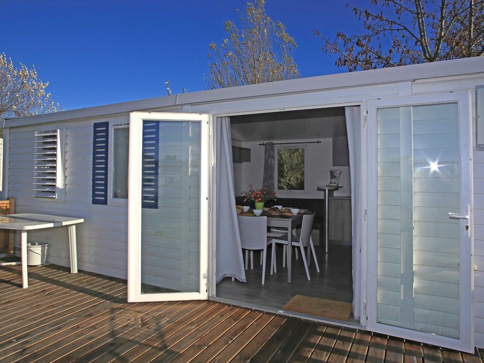 des Hautes Grées - Mobil home - Mobilhome 8 personnes - Confort 4 chambres 8 Pers avec terrasse