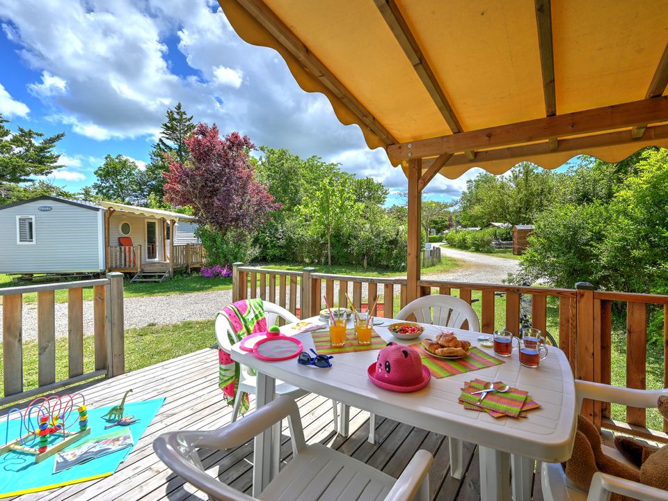 Le Château - Mobil home - Mobilhome 4 personnes - Climatisation + télévision