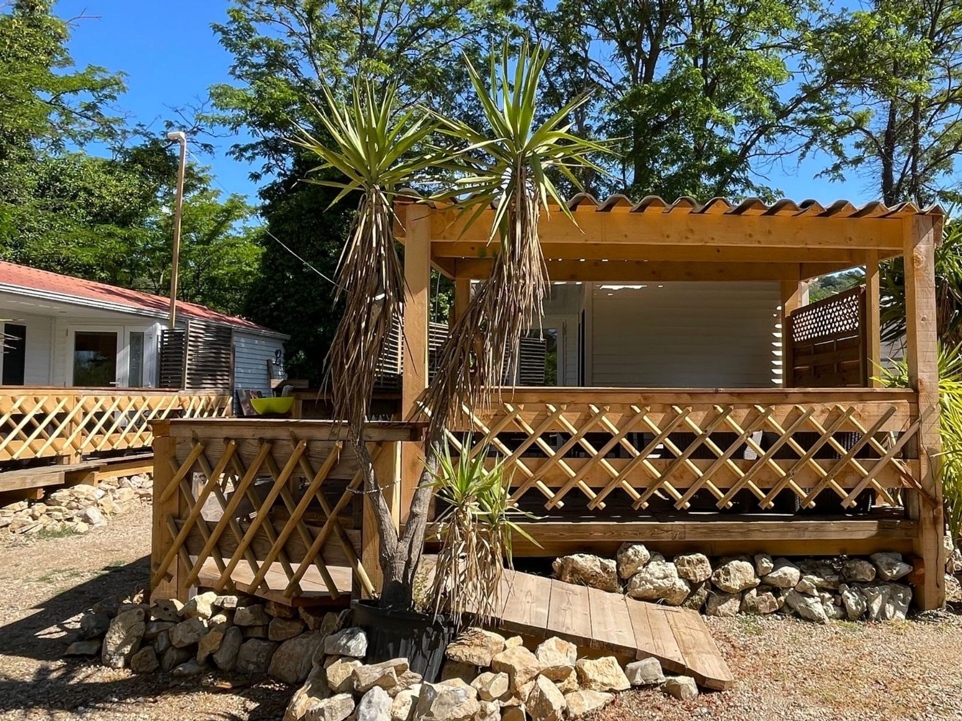 Les Floralies - Mobil home - THEOULE - 4 personnes - disponible à partir de 17h