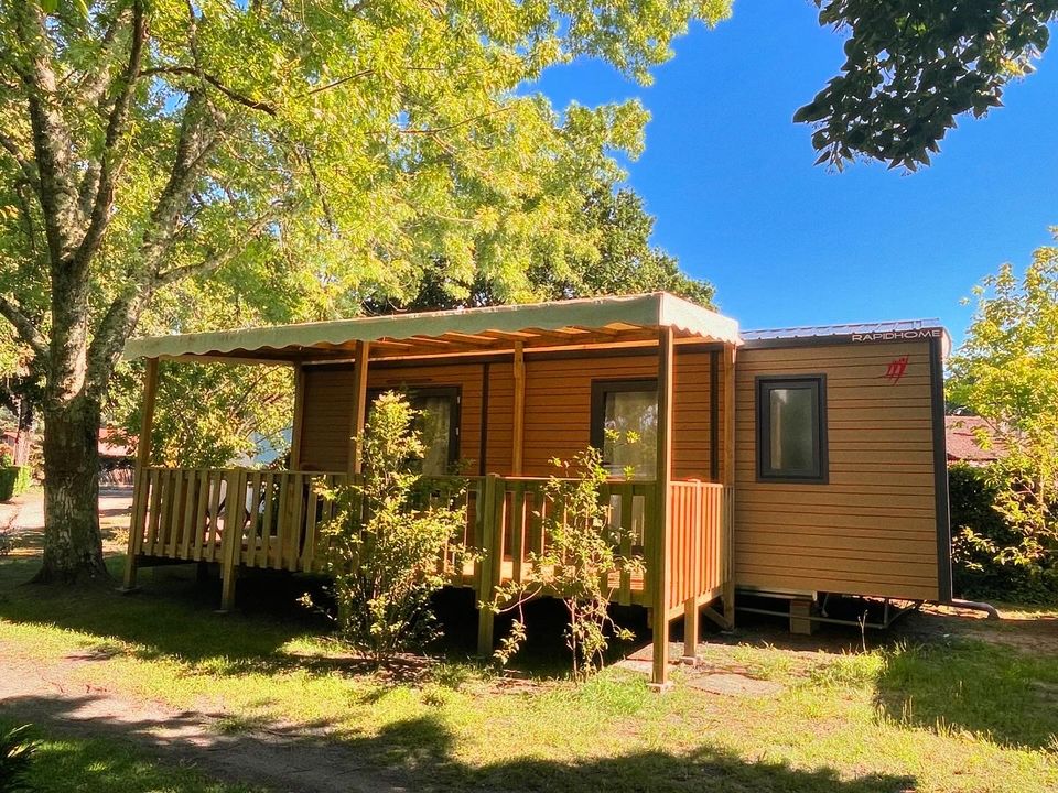 L'Estival - Mobil home - Mobilhome 4 personnes - Mobil home Premium 4 pers. - 30 m² - Climatisation - 2 chambres - terrasse couverte