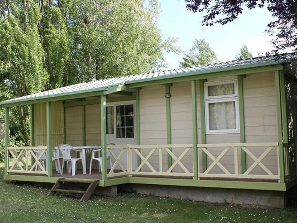 Plan d'Eau Saint Charles - Châlet - Chalet 6 personnes - BOIS avec terrasse