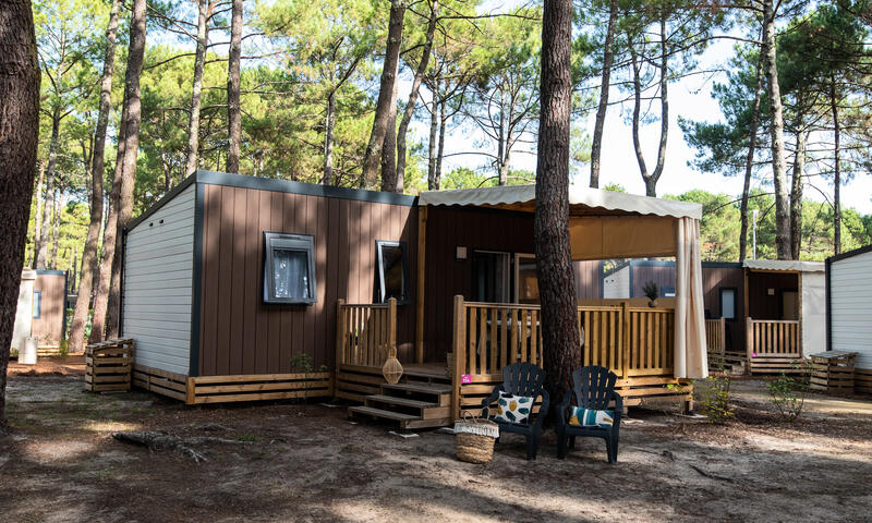 Camping Club Plage Sud - MS Vacances - Mobil home - Cottage 4 Pièces 6 Personnes Climatisé + TV