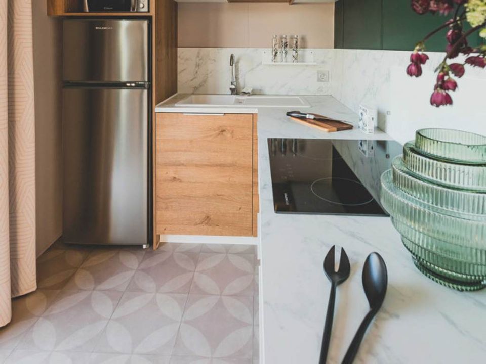 la Roche d'Ully - Mobil home - Mobilhome 4 personnes - Cottage Mahaut Prestige - 32m² - 2 chambres, salle d'eau XXL, Raffinement et modernité