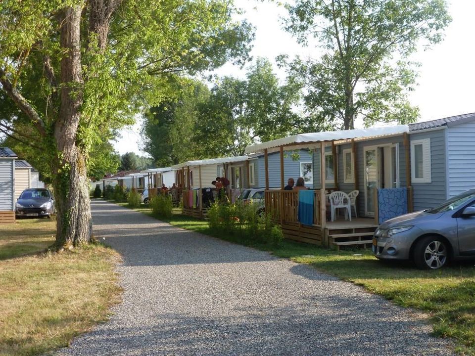 Les Berges du Gers - Mobil home - Mobilhome 6 personnes - 3 chambres, 32m² + clim