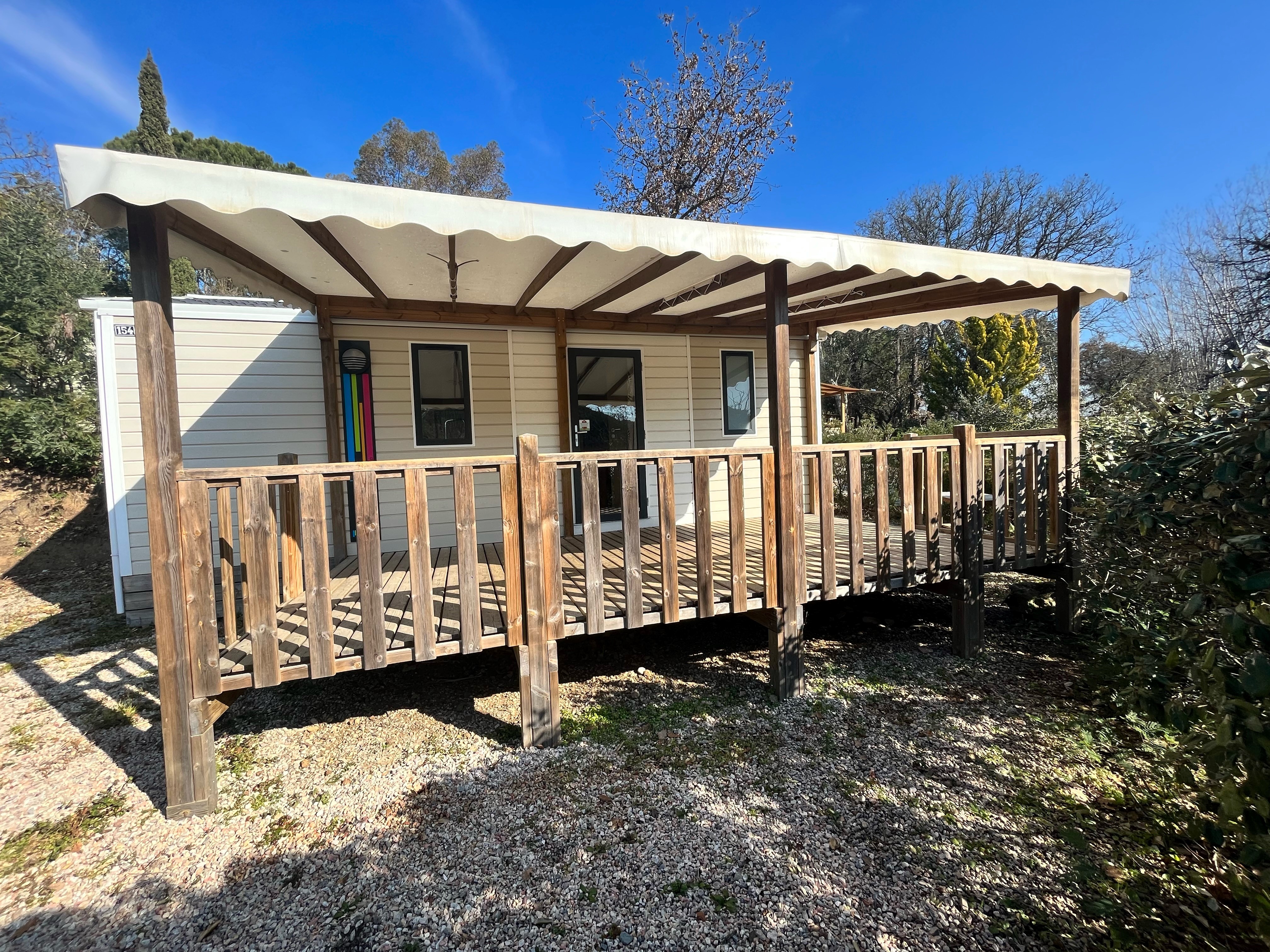 Domaine de la Bergerie - Mobil home - Privilège B - 2 chambres - 4 personnes