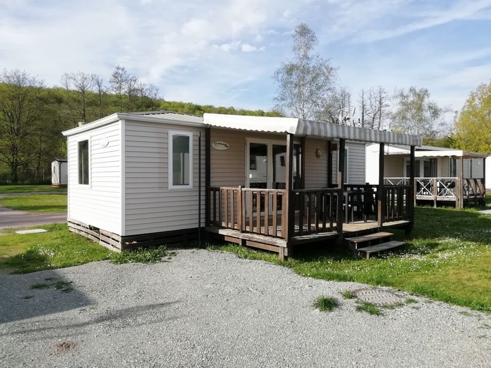 Camping des Ballastières - Mobil home - Mobilhome 4 personnes - Classique 2 chambres
