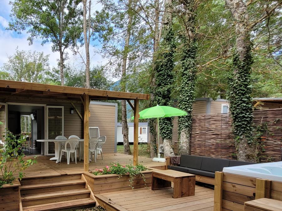 Au Valbonheur - Mobil home - Mobilhome 7 personnes - Mobil home Luxe 7 pers