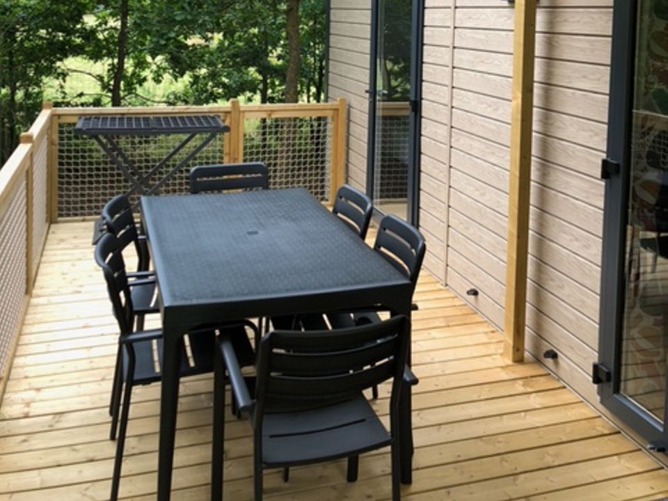 Les Charmes - Mobil home - Mobilhome 4 personnes - Mobil-Home 2CH 2 SDB PREMIUM PLUS 4 PERS