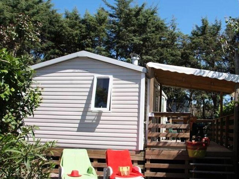 La Barque - Mobil home - Mobilhome 4 personnes - Klassic 3 Pièces 4 Personnes Climatisé + TV