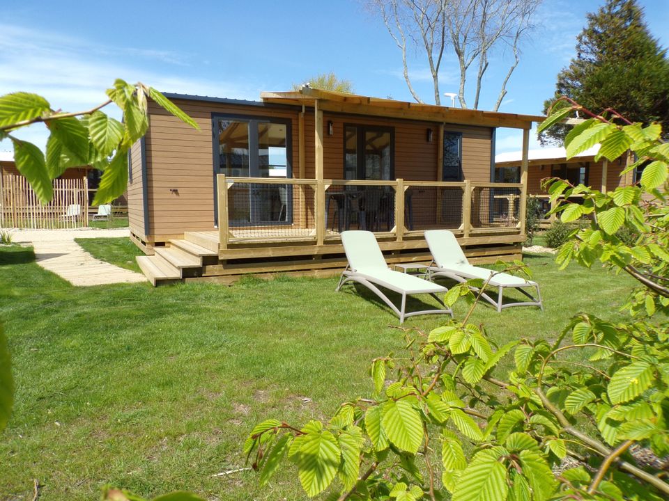 Le Domaine du Pendruc - Mobil home - Mobilhome 4 personnes - Mobil-home HORIZON Premium 31 m² 2 chambres / Terrasse couverte