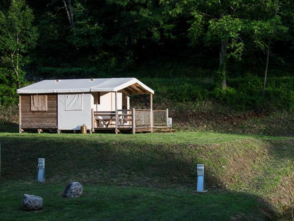 LES PRADES - Bungalow - Bungalow toilé 5 personnes - Bungalow toilé 19m²