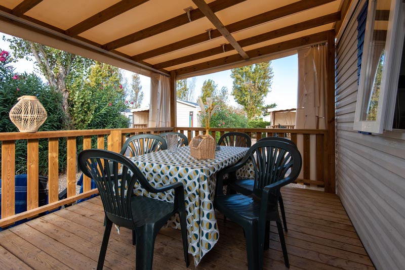 Camping Club Le Trianon - MS Vacances - Mobil home - 4p - Cottage Florès CLASSIC