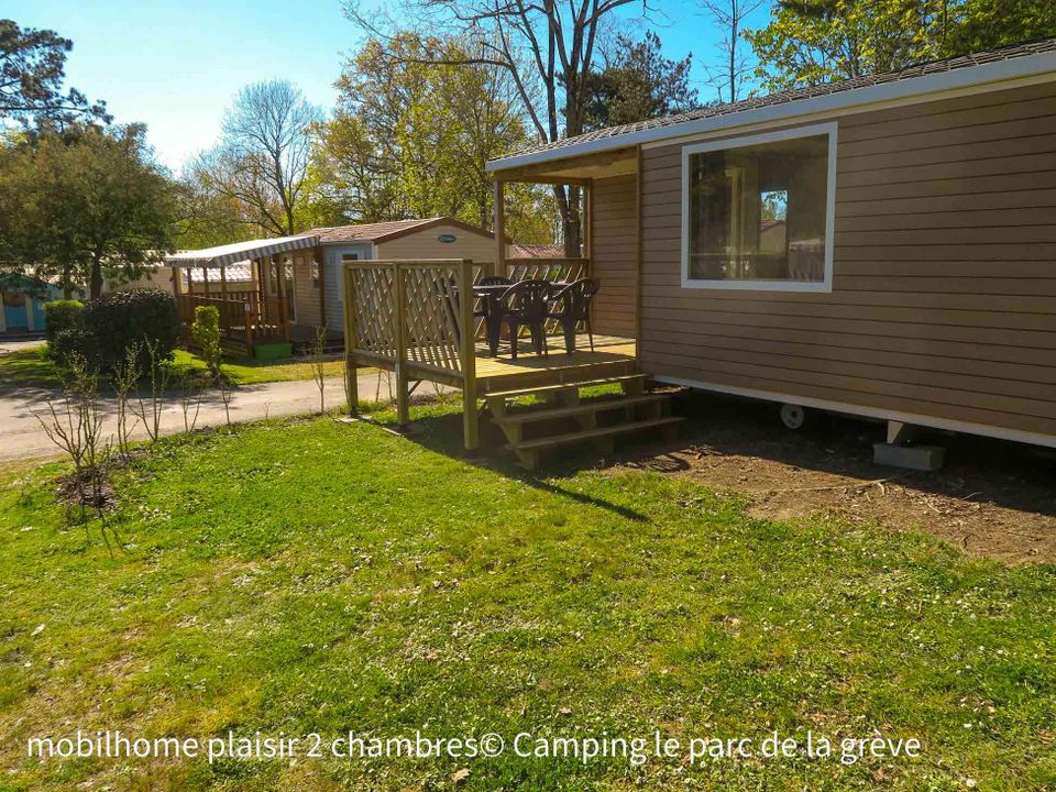 Le Parc de la Grève - Mobil home - Mobilhome 4 personnes - Home Plaisir 2ch (gamme Primo)