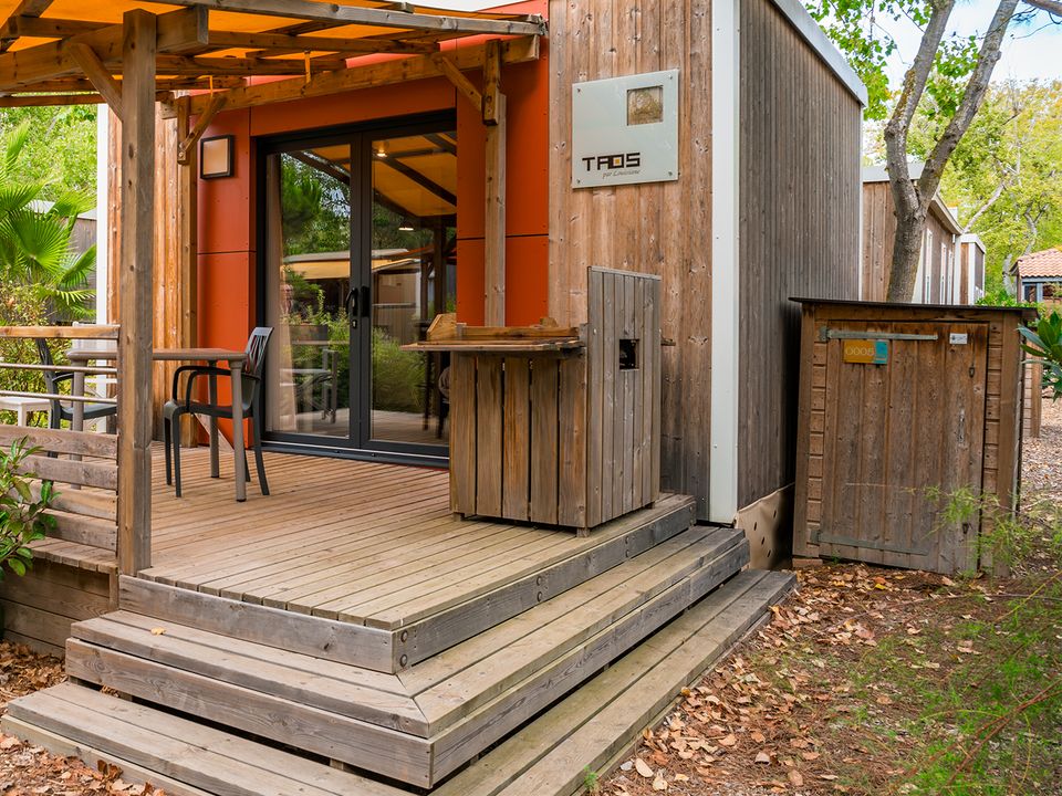 Les Sablons - Mobil home - Mobilhome 2 personnes - 09 - TAOS LUXE STUDIO - Oustalet