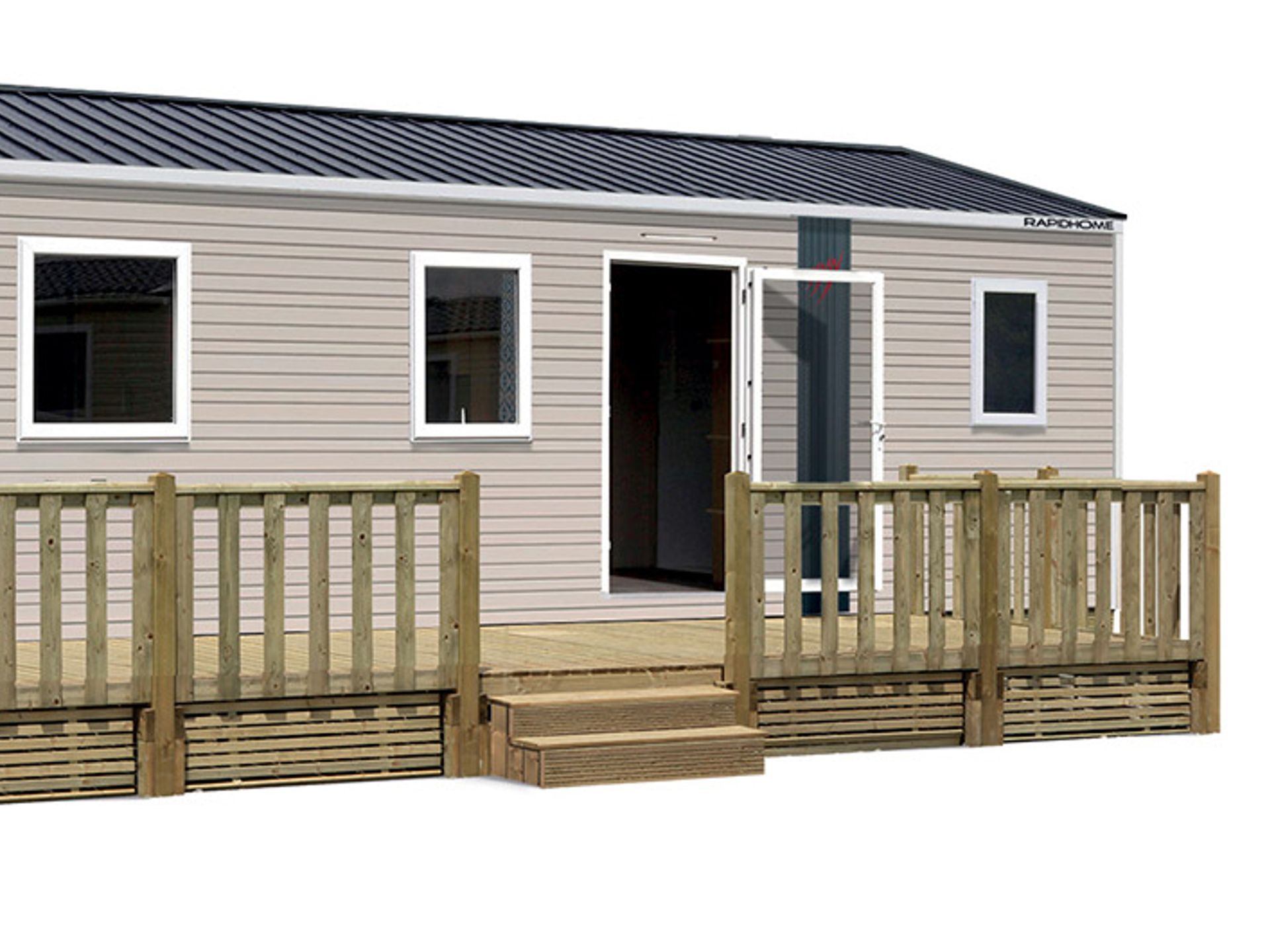 L'Arbre d'Or - Mobil home - 2 chambres confort PMR - 34m²