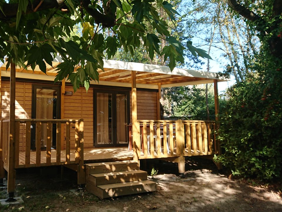 Camping du Pont d'Avignon - Mobil home - Mobilhome 5 personnes - Confort 29m²