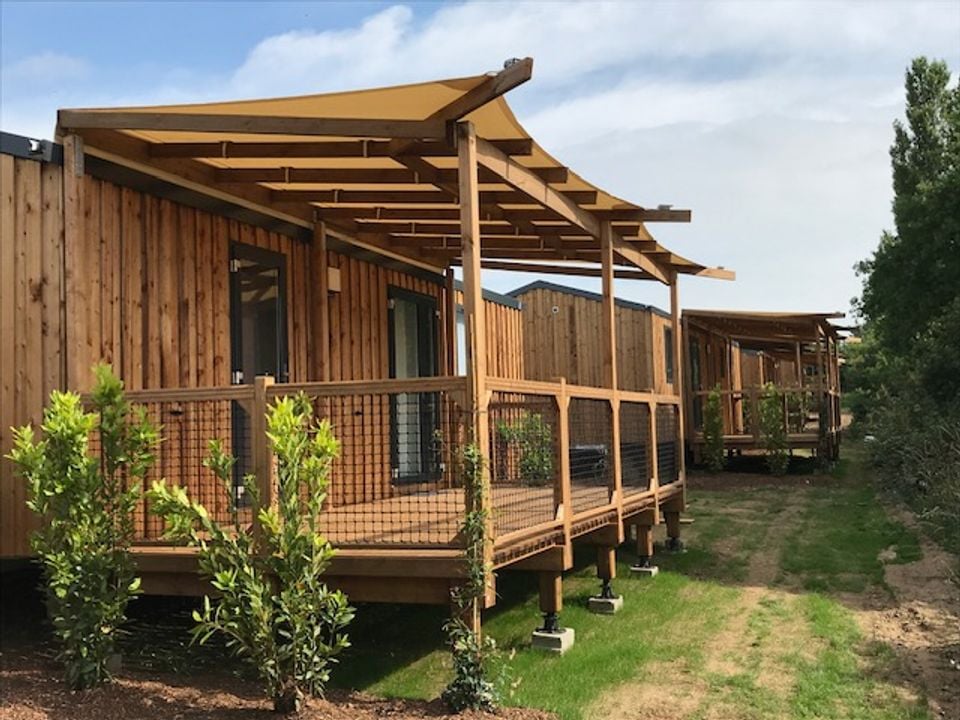 Beau Rivage - Mobil home - Mobilhome 5 personnes - Mobil Home Prestige - 27m² 2 chambres (Clim, TV, LV)