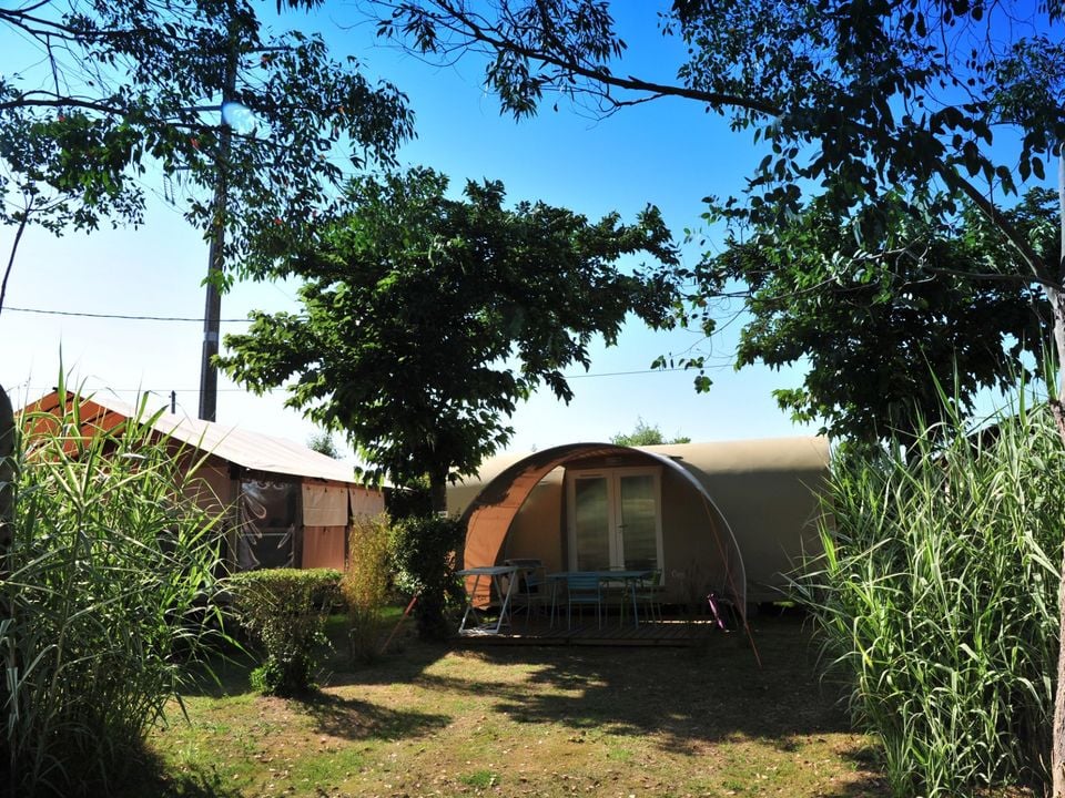 Aqua 3 Masses - Mobil home - Tente en toile et en bois 4 personnes - COCO SWEET - (Sans sanitaire)