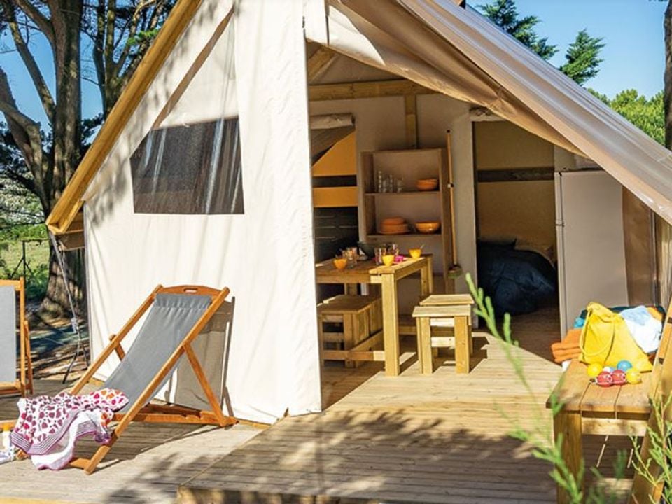 Le Chatelet - Tente meublée - Tente 4 personnes - Lodge Confort 2 chambres
