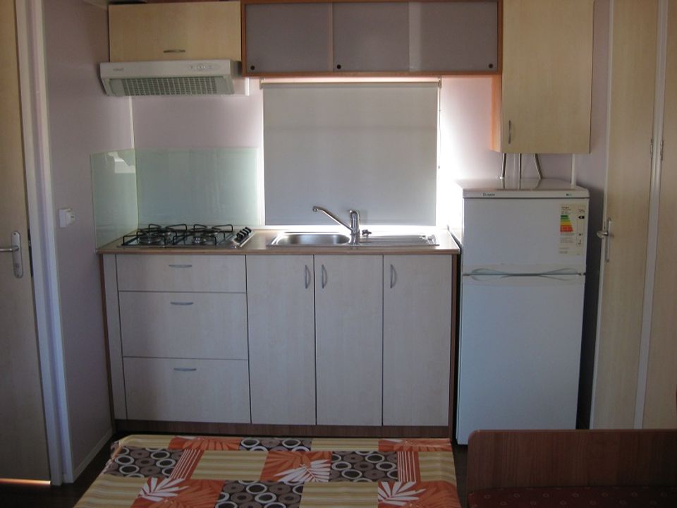 L'Alqueria - Mobil home - Mobilhome 4 personnes - BW MEDIT CAMAS MATRIMONIO