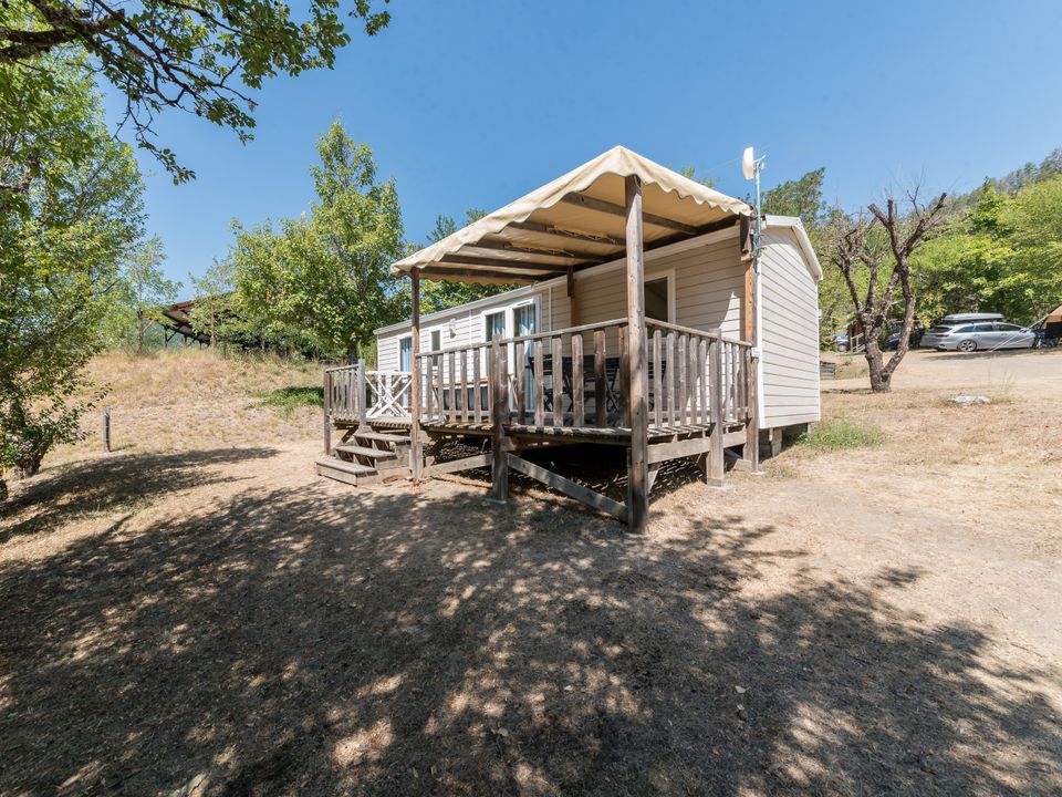 Le Clot Du Jay - Mobil home - Mobilhome 4 personnes - Mobil-home Confort 26m² 2 chambres + terrasse semi-couverte