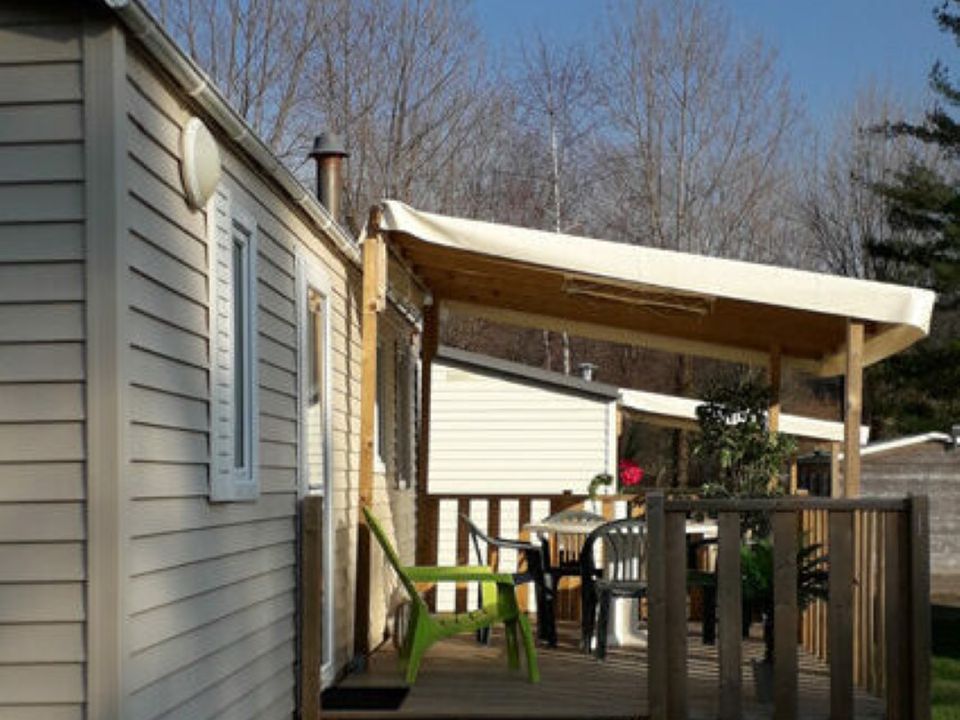 Camping la Marmotte - Mobil home - Mobilhome 4 personnes - Mobil-home - 24 m² - 2 chambres
