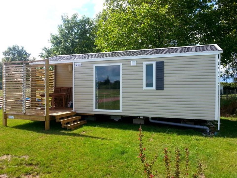 Loire et Châteaux - Mobil home - Mobilhome 4 personnes - Standard 27m² (2 chambres) + terrasse intégrée