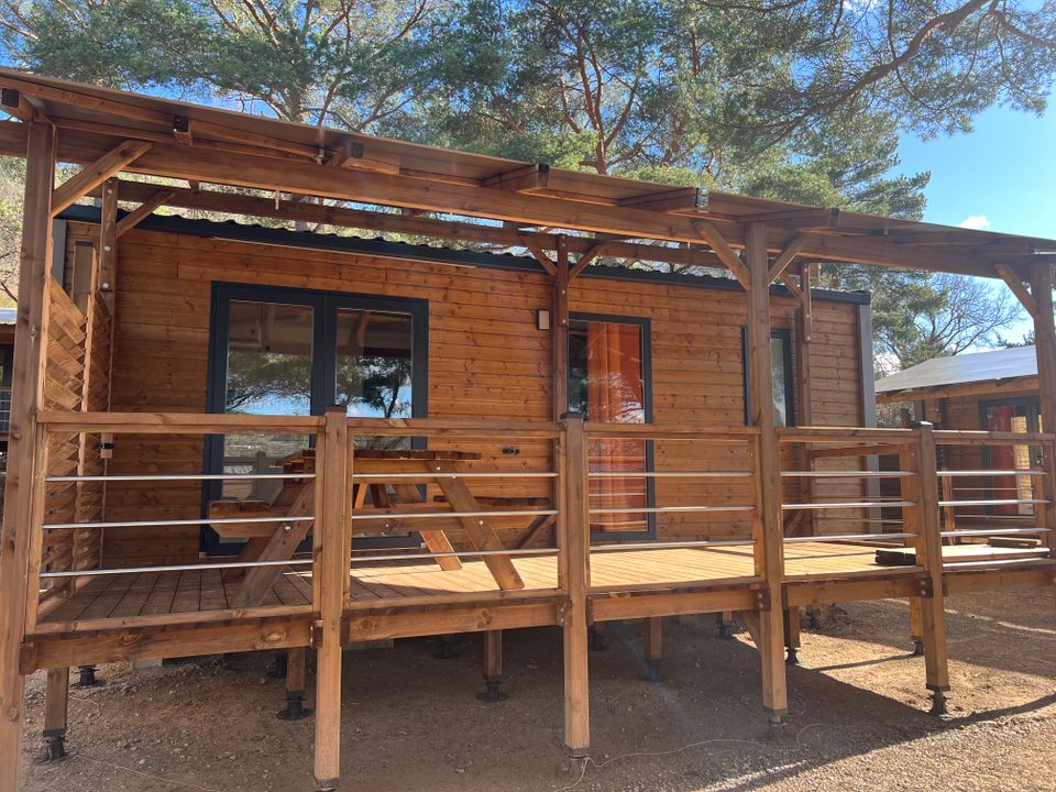 Le Soleil - Mobil home - Mobilhome 4 personnes - Cottage 2 chambres + climatisation