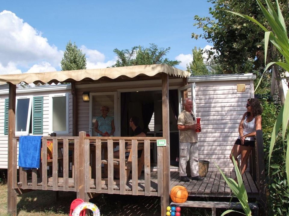 La Vallée du Paradis - Mobil home - Mobilhome 6 personnes - COLORADO STANDARD - 2 chambres - CLIM - TV