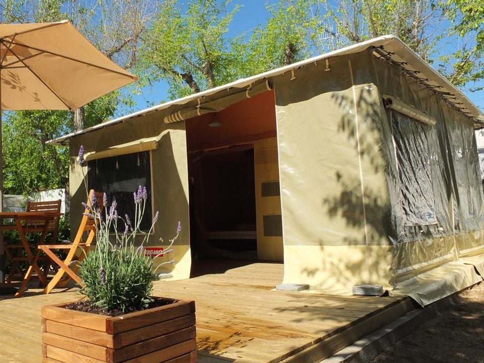 Cavall de Mar - Bungalow - Bungalow toilé 4 personnes - LODGE CARAIBES - sans sanitaires