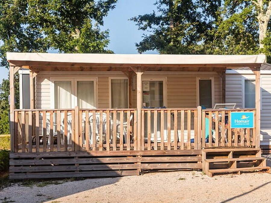 Park Umag - Bungalow - Bungalow 6 personnes - Mobil-home | Comfort | 3 Ch. | 6 Pers. | Terrasse Lounge | Clim. | TV