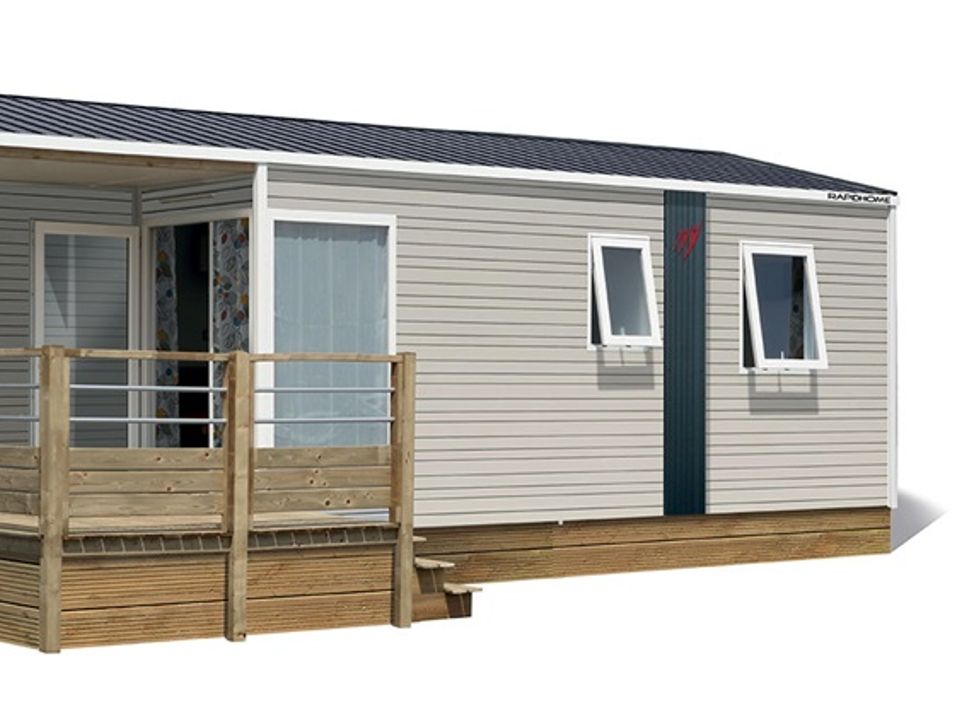 Brin d'Amour - Mobil home - Mobilhome 4 personnes - LODGE, 2 CH, TV, LAVE-VAISSELLE (NOUVEAUTE 2024)