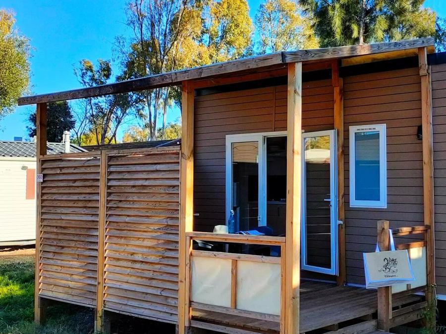 Les Palmiers - Mobil home - Mobilhome 4 personnes - Idaho Standard 3 Pièces 4 Personnes Climatisé + TV