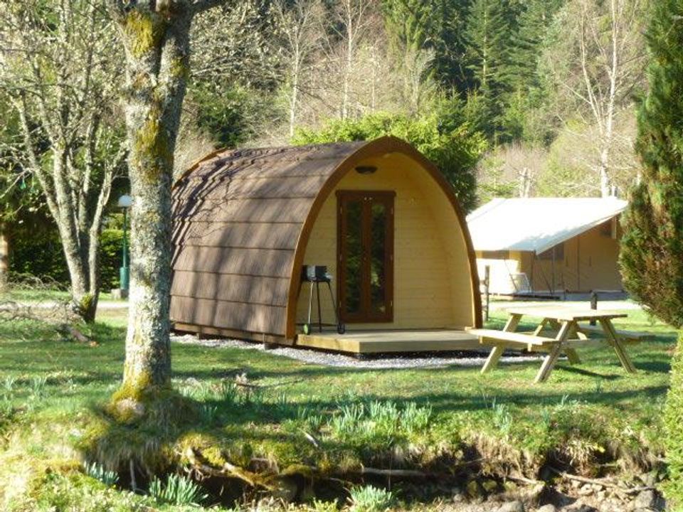 Verte Vallée - Mobil home - Insolite 5 personnes - Eco-Pod Family sans sanitaires