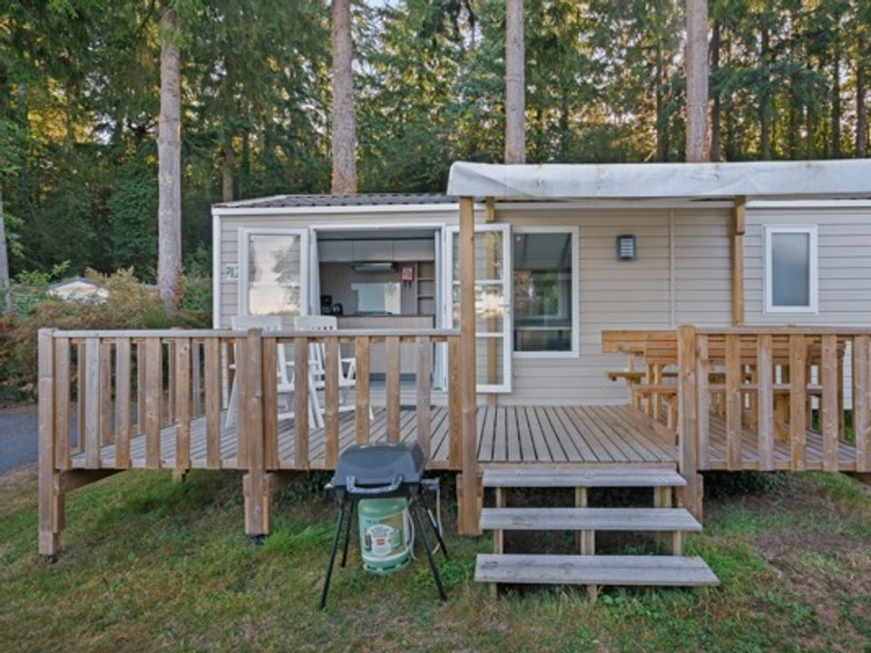 La Dune des Sables - Mobil home - Mobilhome 4 personnes - Comfort XL | 2 Ch. | 4 Pers. | Terrasse Couverte | Clim.