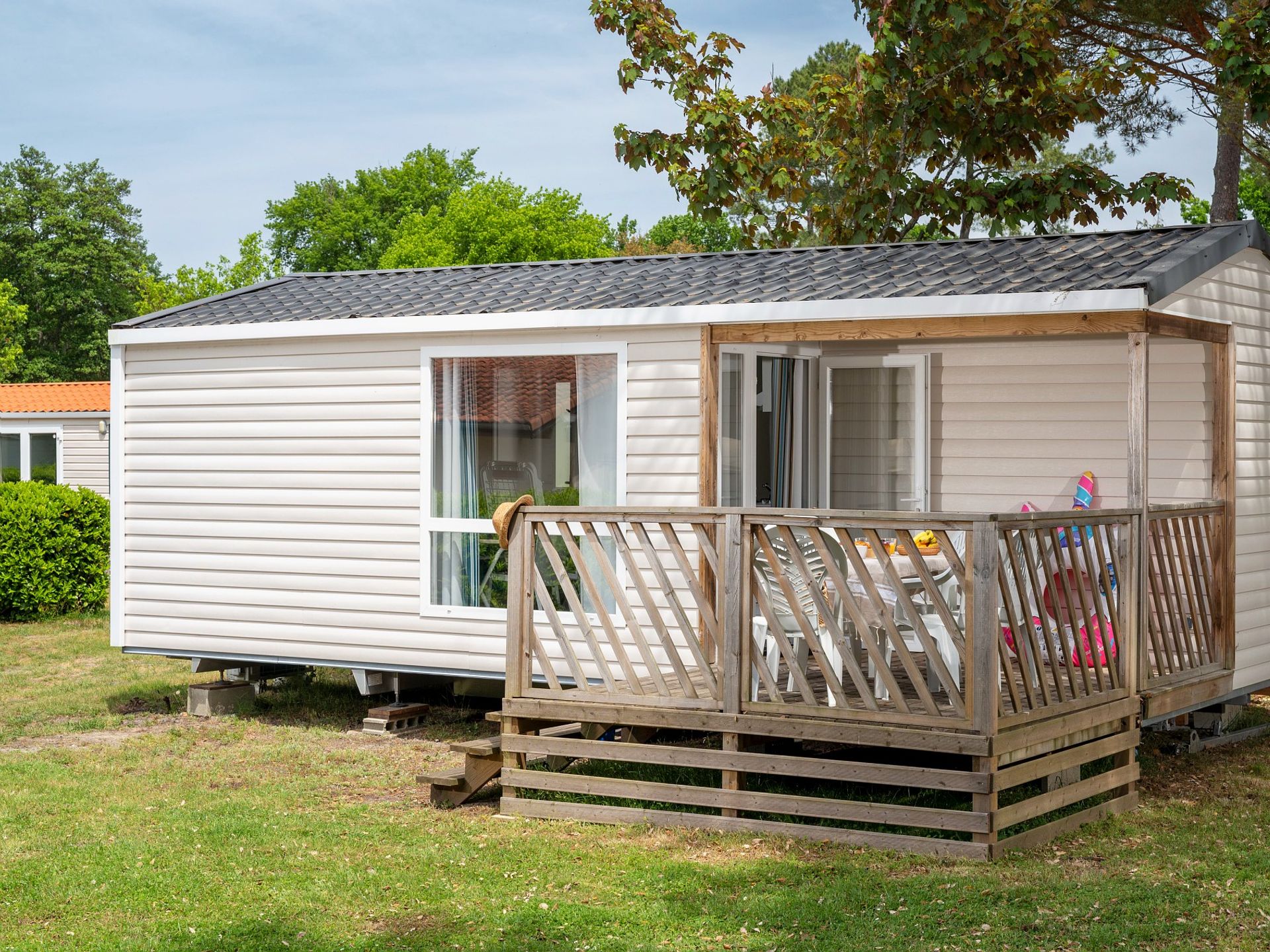 El Neptuno - Mobil home - Comfort | 2 Ch. | 4/6 Pers. | Terrasse simple | Clim.