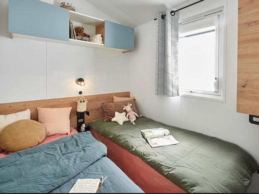 Rouffiac - Mobil home - Mobilhome 8 personnes - Mobil-home Premium Rouffiac 40m² (3 chambres) + 2 salles de bain + LV + LL + Terrasse 6/8 pers