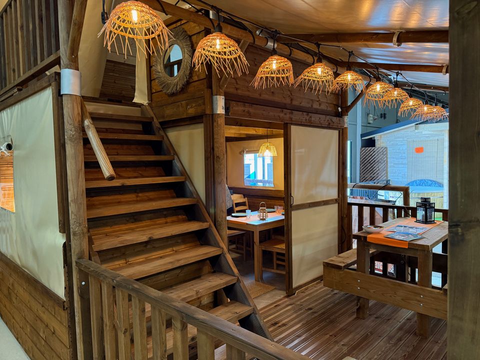 Le Moulin de David - Tente meublée - Tente en toile et en bois 3 personnes - LODGE LA BOHEME